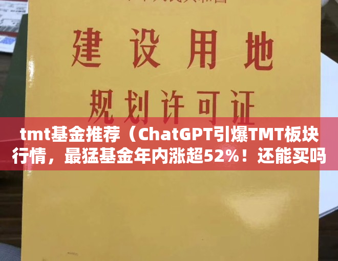 tmt基金推荐（ChatGPT引爆TMT板块行情，最猛基金年内涨超52%！还能买吗？）