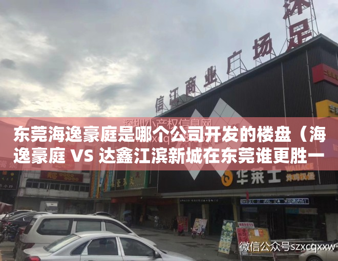 东莞海逸豪庭是哪个公司开发的楼盘（海逸豪庭 VS 达鑫江滨新城在东莞谁更胜一筹）