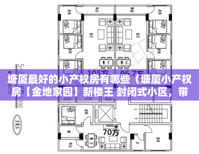 塘厦最好的小产权房有哪些（塘厦小产权房【金地家园】新楼王 封闭式小区，带停车场）