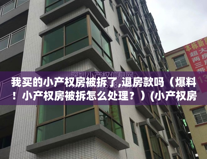 我买的小产权房被拆了,退房款吗（爆料！小产权房被拆怎么处理？）(小产权房被拆了可以向开发商索赔吗)