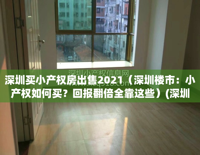 深圳买小产权房出售2021（深圳楼市：小产权如何买？回报翻倍全靠这些）(深圳小产权房购买须知)