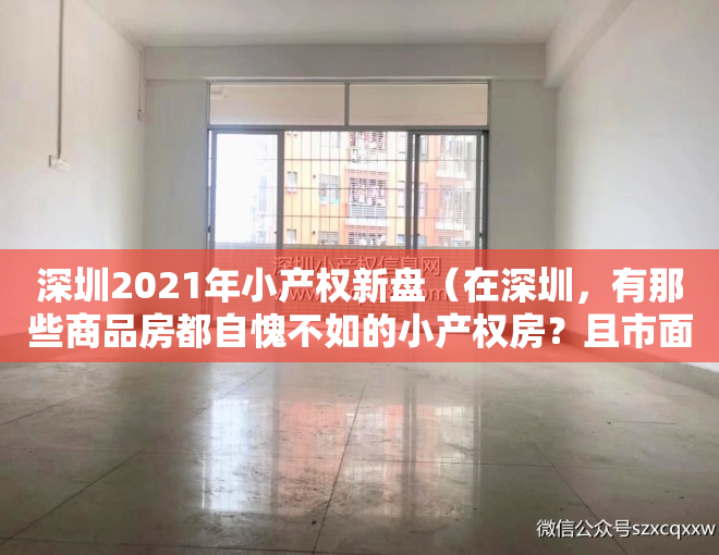 深圳2021年小产权新盘（在深圳，有那些商品房都自愧不如的小产权房？且市面价格低60%？）