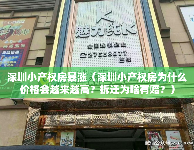 深圳小产权房暴涨（深圳小产权房为什么价格会越来越高？拆迁为啥有赔？）