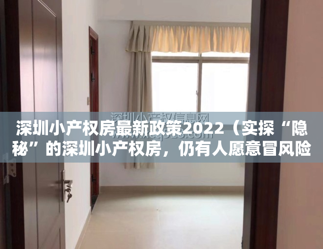 深圳小产权房最新政策2022（实探“隐秘”的深圳小产权房，仍有人愿意冒风险）