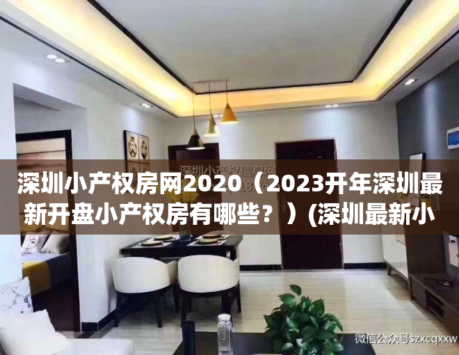 深圳小产权房网2020（2023开年深圳最新开盘小产权房有哪些？）(深圳最新小产权房房源)