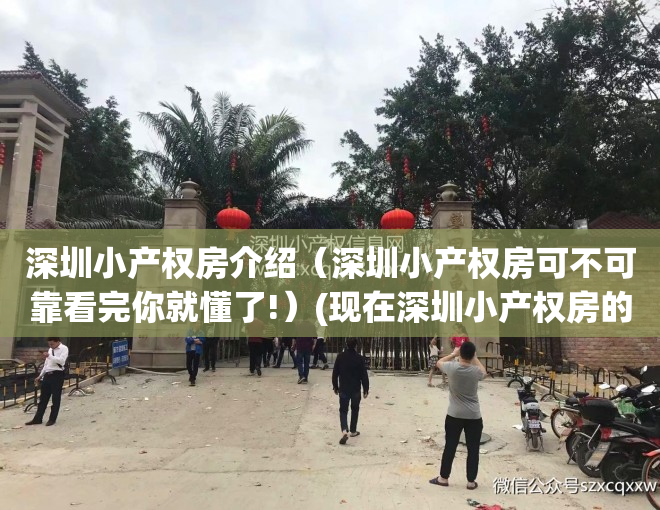 深圳小产权房介绍（深圳小产权房可不可靠看完你就懂了!）(现在深圳小产权房的价格是多少)