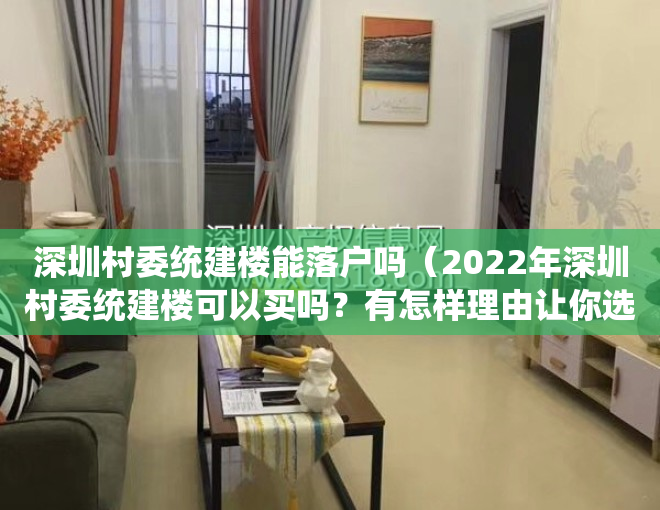 深圳村委统建楼能落户吗（2022年深圳村委统建楼可以买吗？有怎样理由让你选择入手？）