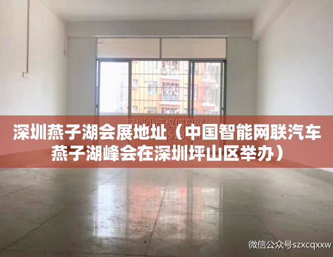 深圳燕子湖会展地址（中国智能网联汽车燕子湖峰会在深圳坪山区举办）