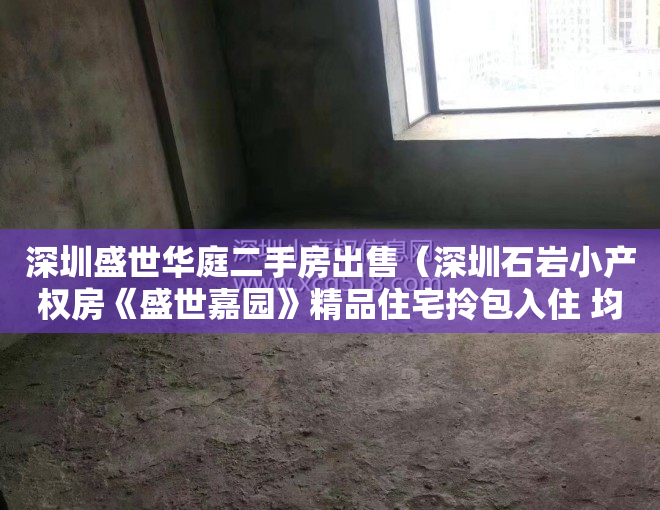 深圳盛世华庭二手房出售（深圳石岩小产权房《盛世嘉园》精品住宅拎包入住 均价9800元起）