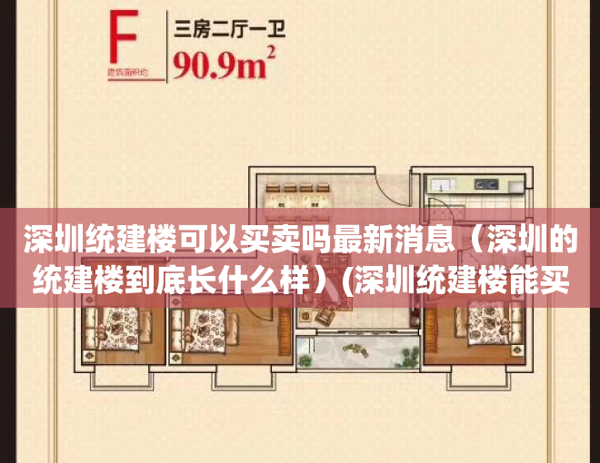 深圳统建楼可以买卖吗最新消息（深圳的统建楼到底长什么样）(深圳统建楼能买吗)