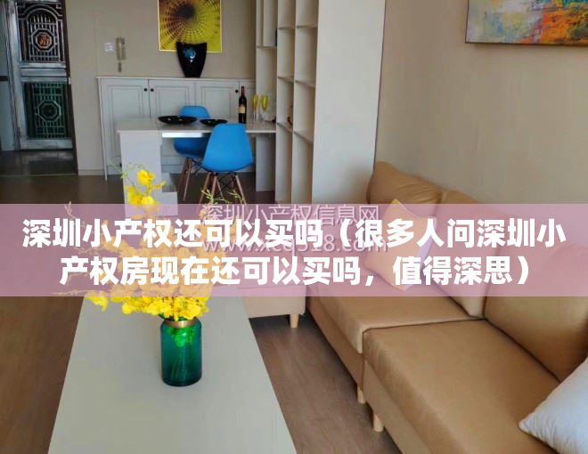 深圳小产权还可以买吗（很多人问深圳小产权房现在还可以买吗，值得深思）