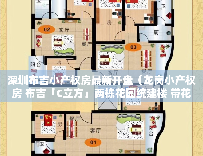 深圳布吉小产权房最新开盘（龙岗小产权房 布吉「C立方」两栋花园统建楼 带花园地下车库）