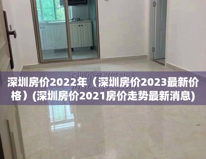 深圳房价2022年（深圳房价2023最新价格）(深圳房价2021房价走势最新消息)