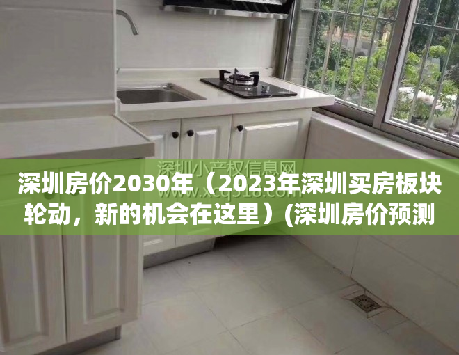 深圳房价2030年（2023年深圳买房板块轮动，新的机会在这里）(深圳房价预测 未来十年)