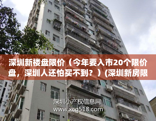 深圳新楼盘限价（今年要入市20个限价盘，深圳人还怕买不到？）(深圳新房限价是什么意思)