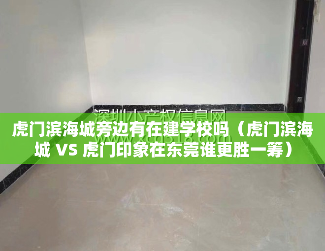 虎门滨海城旁边有在建学校吗（虎门滨海城 VS 虎门印象在东莞谁更胜一筹）