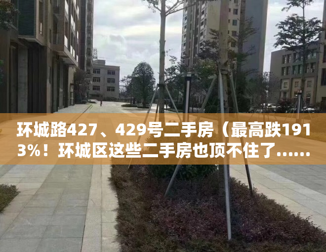 环城路427、429号二手房（最高跌1913%！环城区这些二手房也顶不住了……）