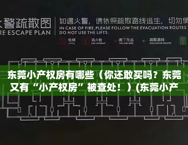 东莞小产权房有哪些（你还敢买吗？东莞又有“小产权房”被查处！）(东莞小产权房·.新开盘)