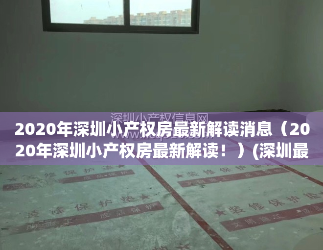 2020年深圳小产权房最新解读消息（2020年深圳小产权房最新解读！）(深圳最新小产权房房源)