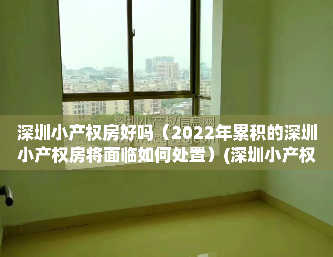 深圳小产权房好吗（2022年累积的深圳小产权房将面临如何处置）(深圳小产权房有什么弊端)